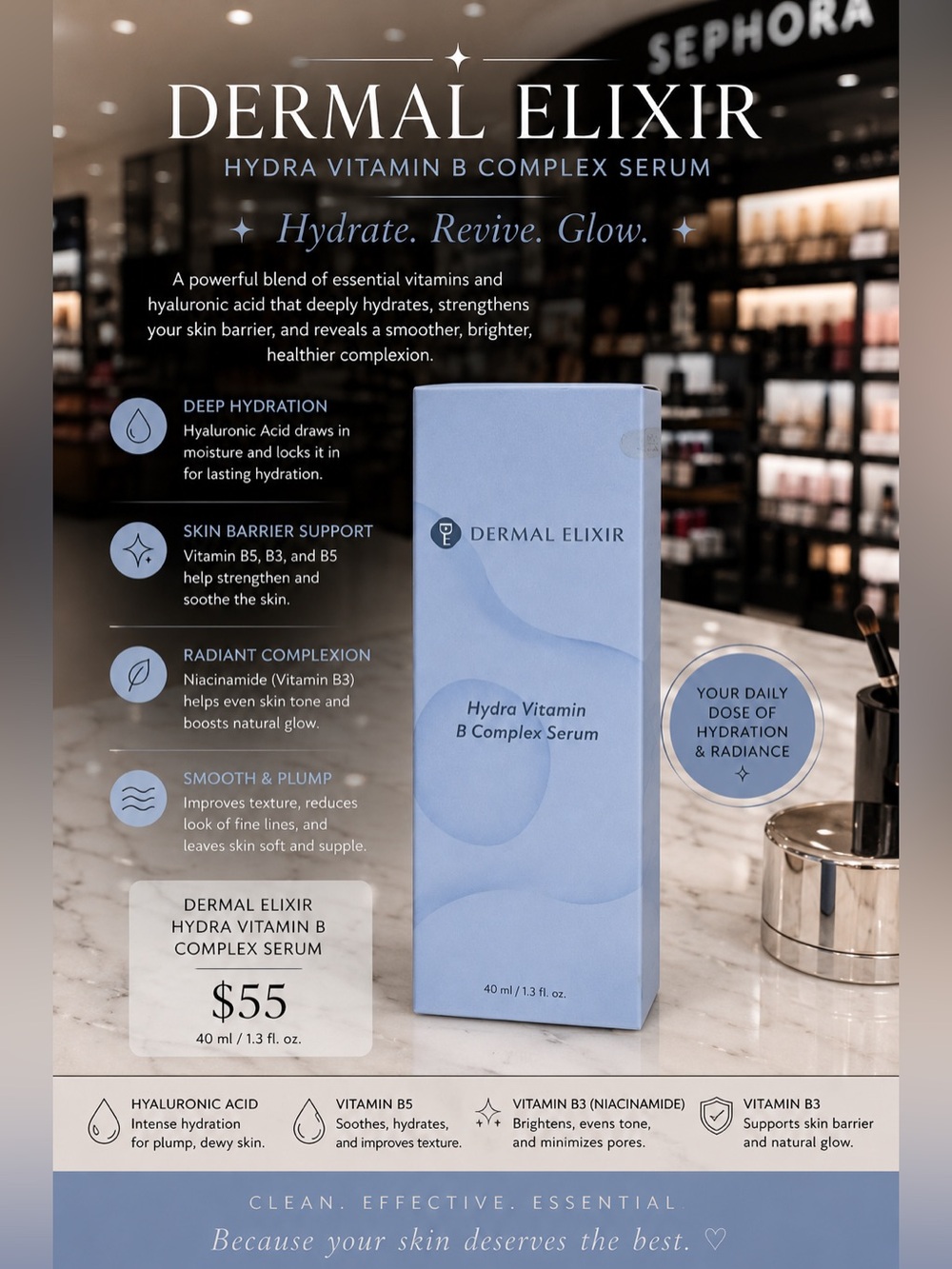 Hydra Vitamin B Complex Serum —